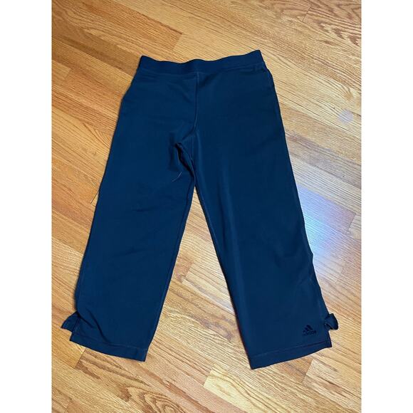 Vintage 2010 Adidas straight leg capri pants size Medium Mint‎ condition - Picture 1 of 5